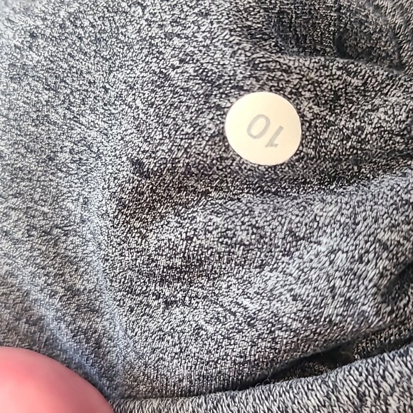 lululemon athletica Heathered Gray Scuba Hooded Jacket - Picture 6 of 7
